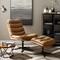 Medal lederen lounge chair (met hoge rug) - 0